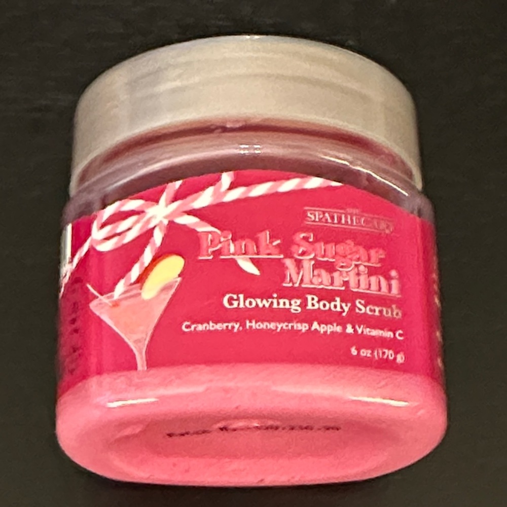 Pink Sugar Martini Glowing Body Scrub - Pink The Spathecary